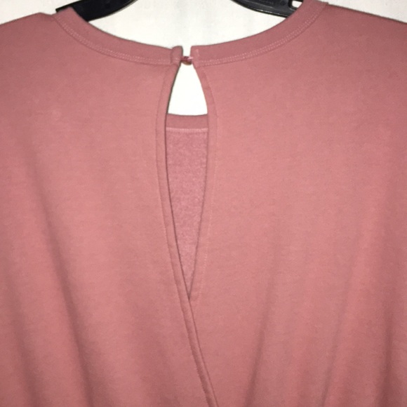 Pink fleece full body jumpsuit - Picture 8 of 12